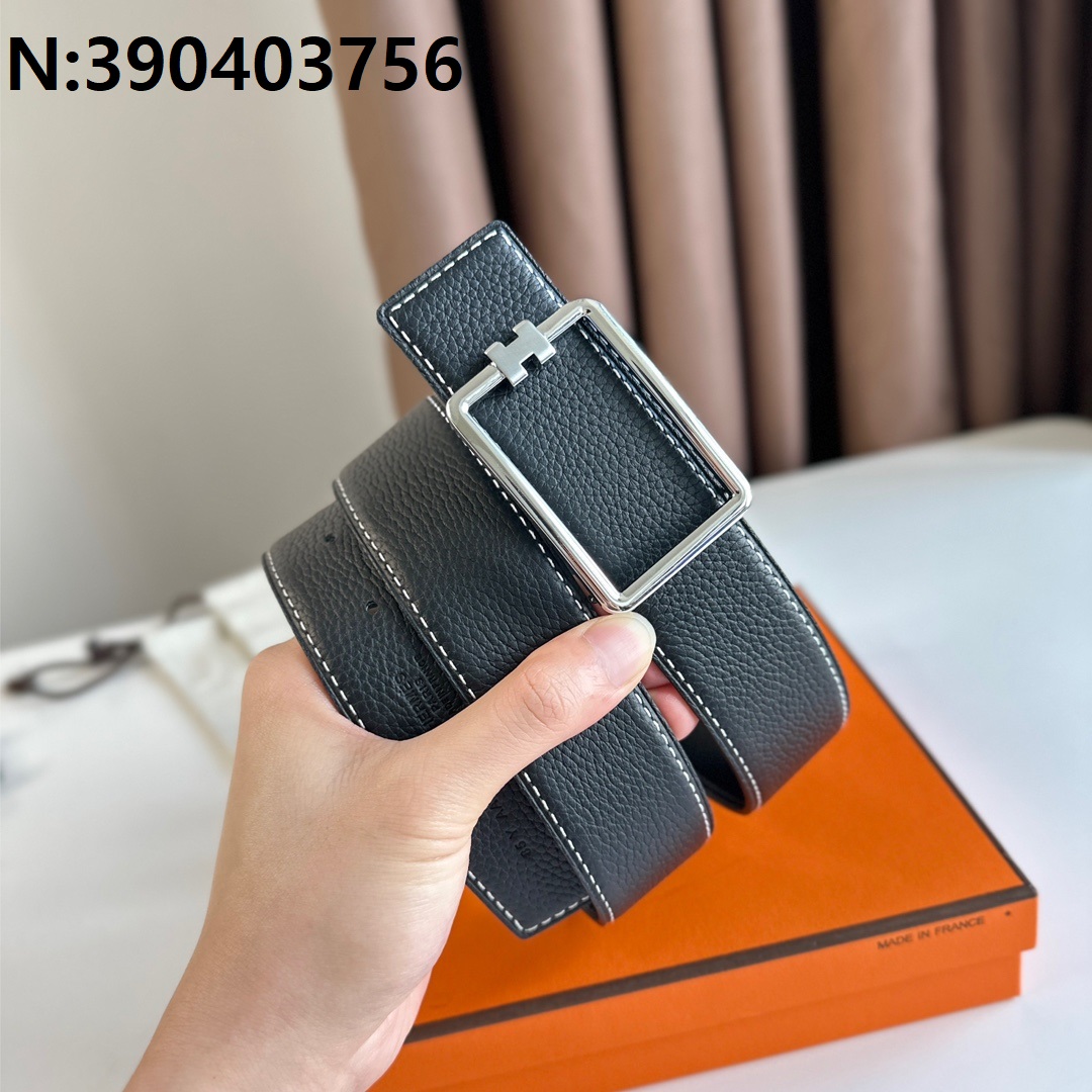 에르메스 튜브 H 버클 리버시블 레더 벨트 3.8cm 2컬러 Hermes