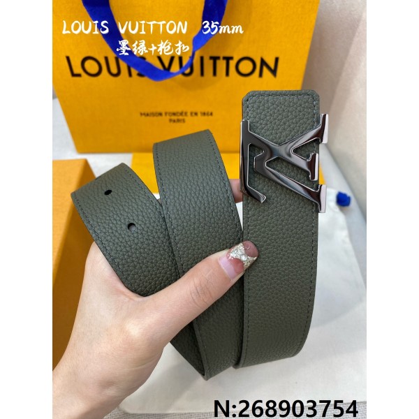 루이비통 레더 LV버클 3.5cm 리버시블 벨트 2컬러 LOUIS VUITTON