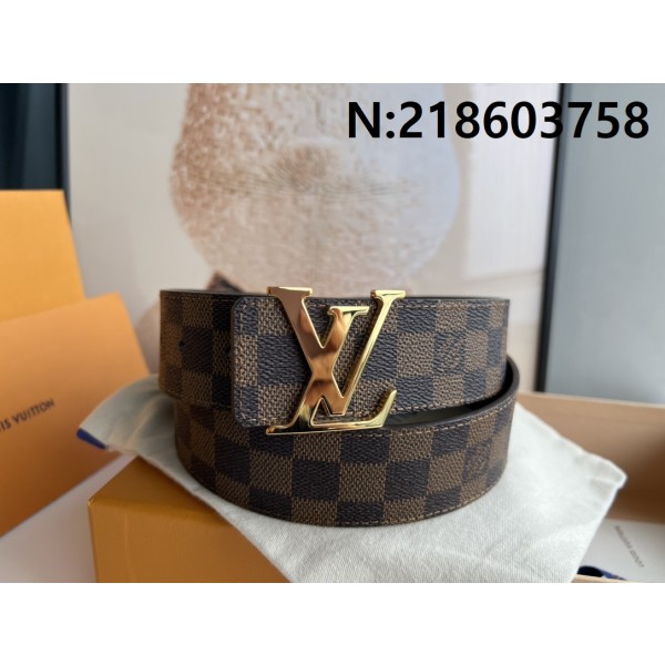 루이비통 LV 이니셜  다미에 클램프 벨트 40mm LOUIS VUITTON