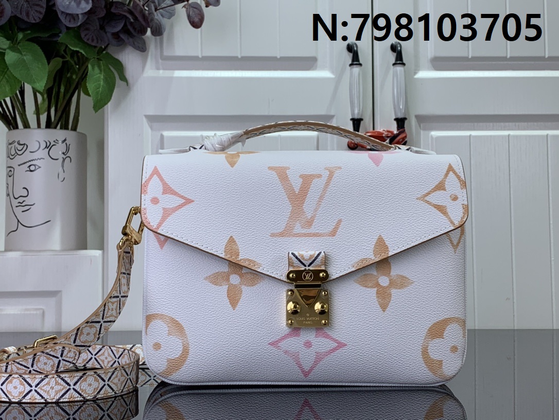 [88factory] 루이비통 포쉐트 메티스 크로스백 25*19*7cm M23055 라이트 오랜지 LOUIS VUITTON