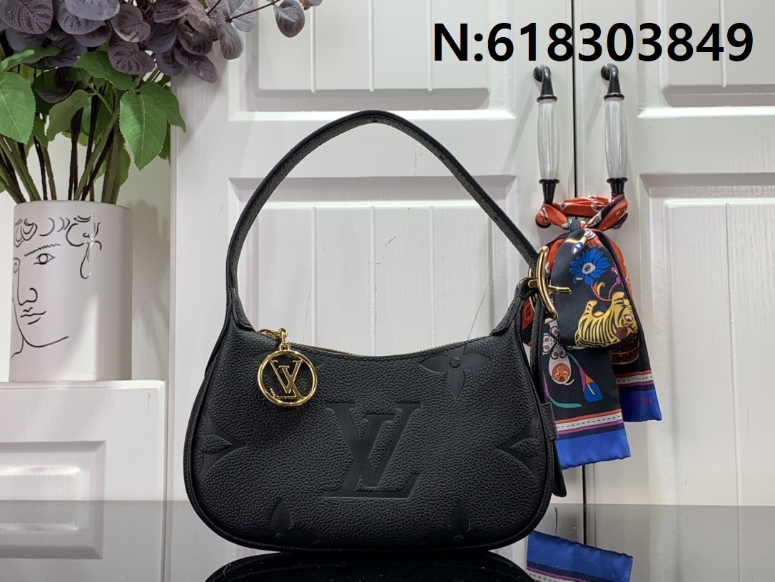 [88factory] 루이비통 미니 문 숄더백 블랙 M82391 20.5*11.5cm LOUIS VUITTON