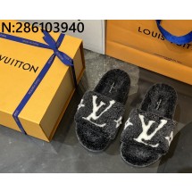 [152] 루이비통 LV 이니셜 양털 슬리퍼 5컬러 LOUIS VUITTON