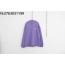[사슬공장] 발렌시아가 웨이브 자수 모노그램 후드티 라이트 퍼플 balenciaga