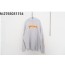 [사슬공장] 발렌시아가 밑에 낙서 대미지 워싱 후드티 그레이 balenciaga