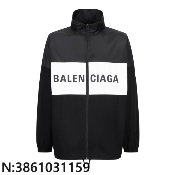 [잔디집2] 발렌시아가 포플린 데님 바람막이 balenciaga