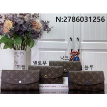 [88factory] 루이비통 에밀리 장지갑 M82921 M82920 M82919 19*10*2cm 4컬러 LOUIS VUITTON