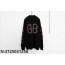 [사슬공장] 발렌시아가 빈티지 BB로고 하이넥 니트 블랙 balenciaga