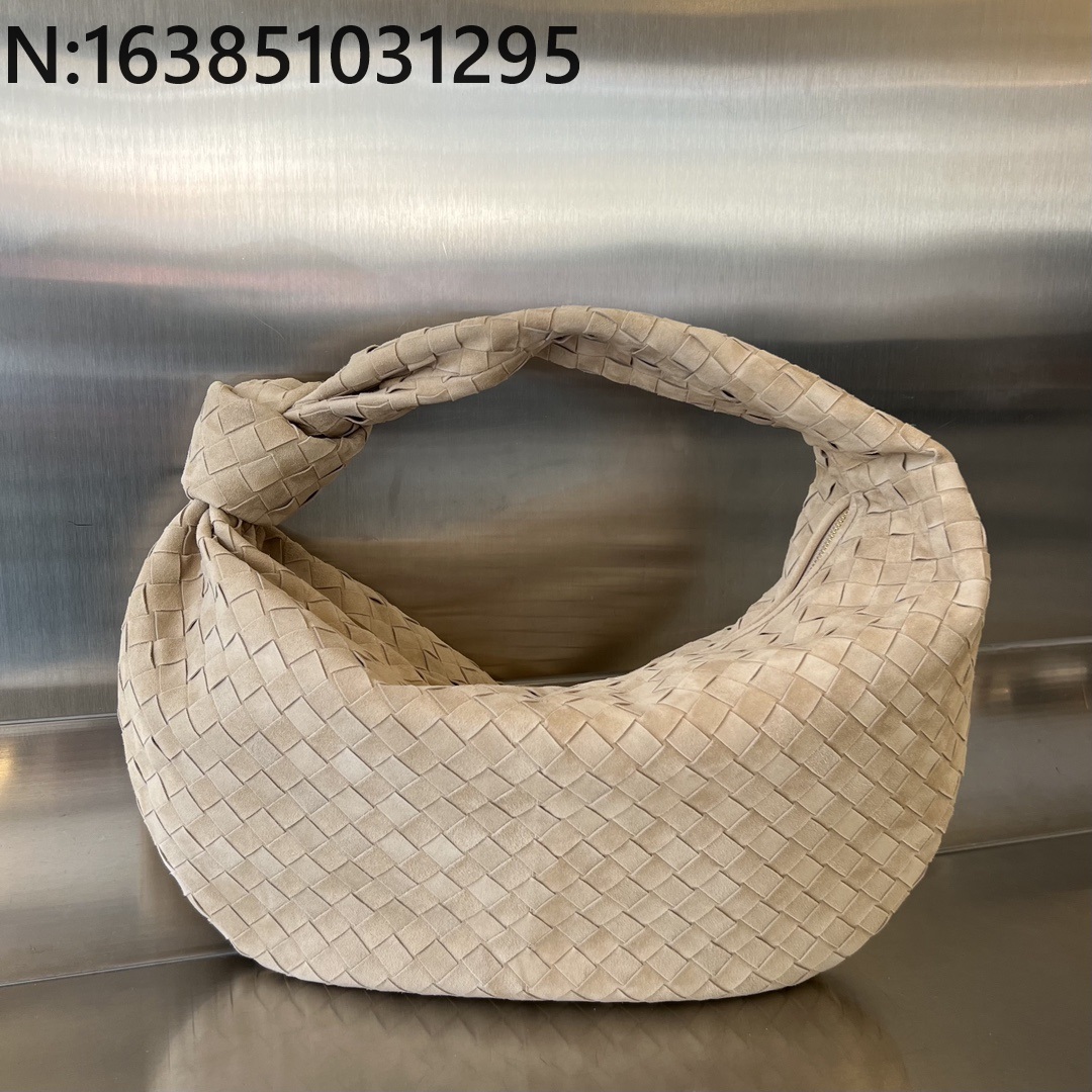 징 팩토리 보테가베네타 스웨이드 조디백 라이트 베이지 600261 48*40*16cm