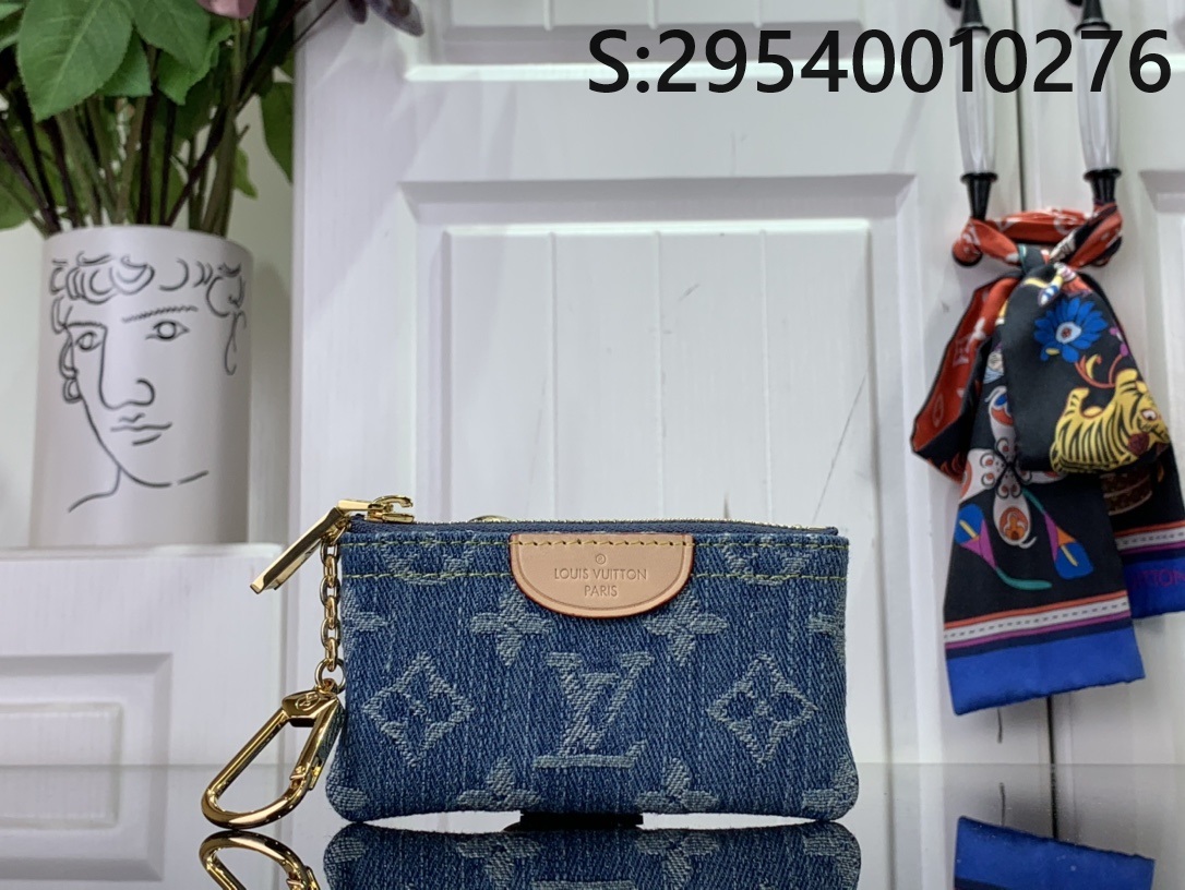 [88factory] 루이비통 모노그램 데님 지퍼 용돈 지갑  M82961 12*7*1.5cm LOUIS VUITTON