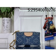 [88factory] 루이비통 모노그램 데님 지퍼 용돈 지갑  M82961 12*7*1.5cm LOUIS VUITTON