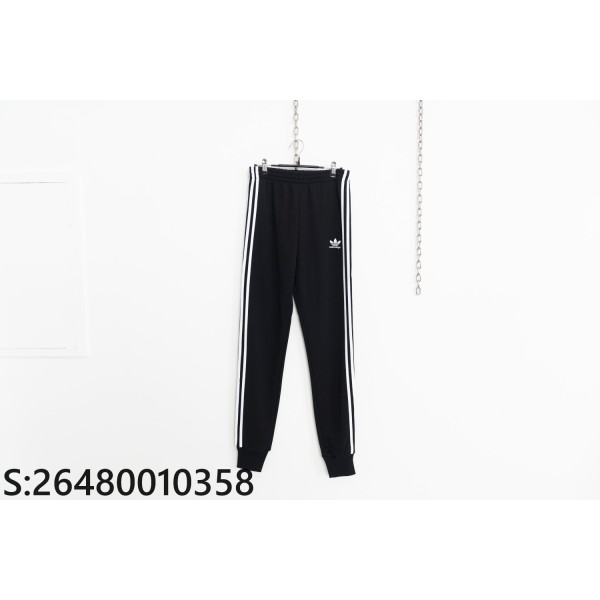 [사슬공장] 발렌시아가 아디다스 흰색 로고 모노그램 팬츠 블랙 balenciaga adidas