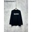 [잔디집2] 발렌시아가 23SS 흰색 모노그램 긴팔티 블랙 balenciaga