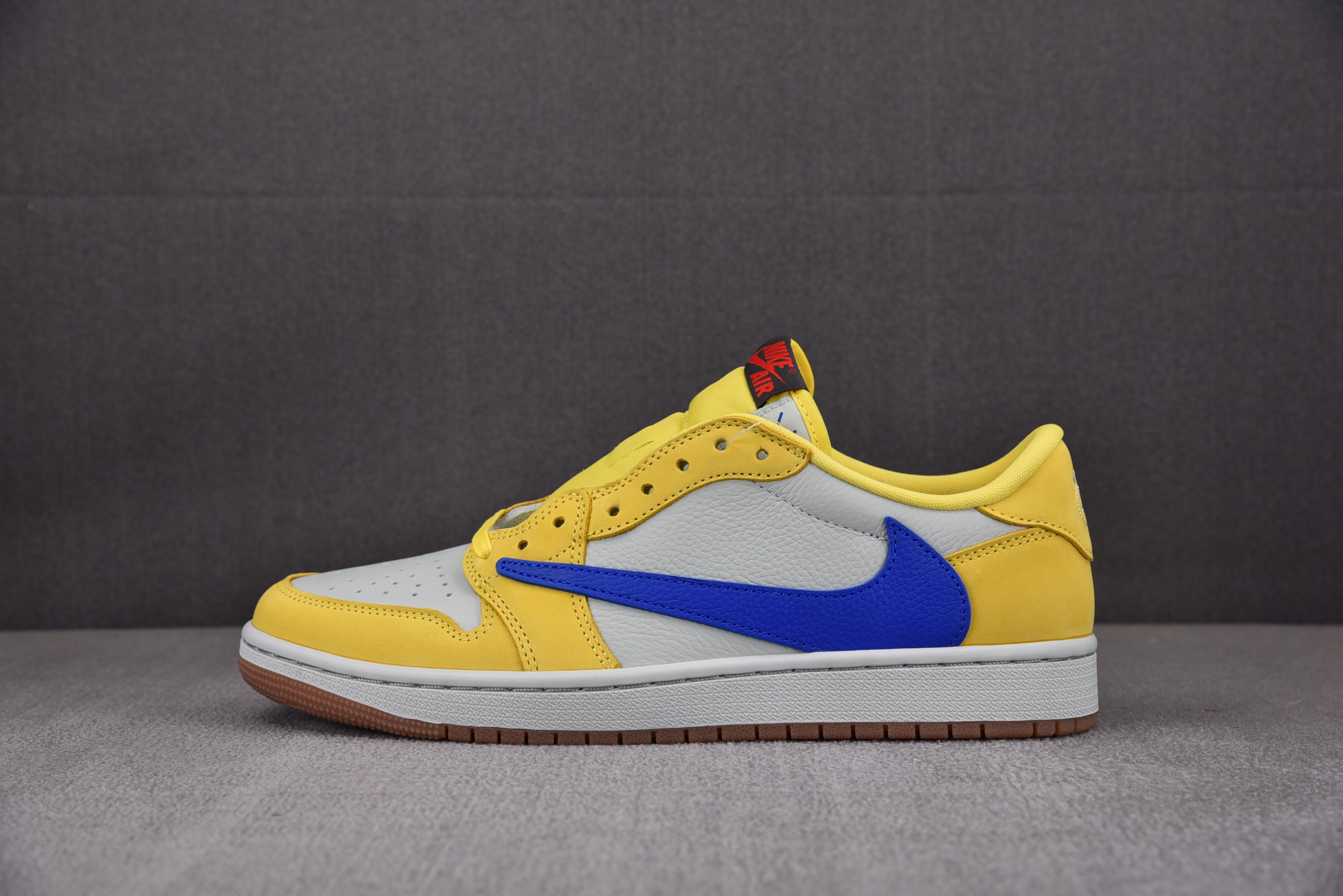 【PK】WMNS Travis Scott x Air Jordan AJ 1 Low“Canary”金丝雀 淡黄色 DZ4137-700