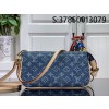 [88factory] 루이비통 포쉐트 악세수아 데님 M40712 22.5*4*12.5cm LOUIS VUITTON