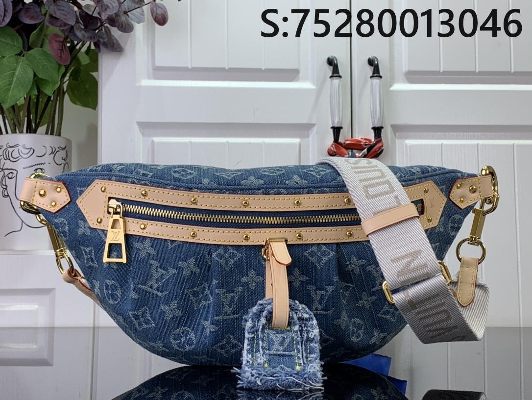 [88factory] 루이비통 하이 라이즈 데님 범백 M46837 38*16*8cm LOUIS VUITTON