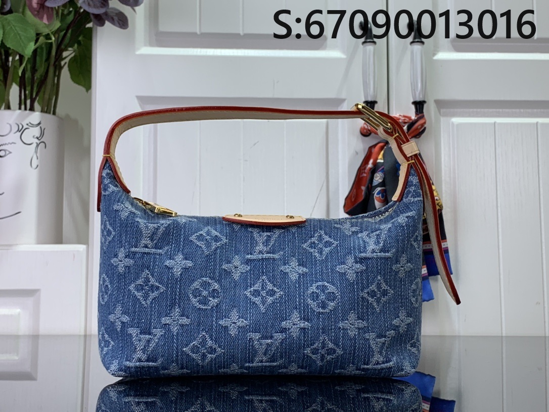 [88factory] 루이비통 포쉐트 모노그램 데님 숄더백 M82949 20.5*6*16cm LOUIS VUITTON