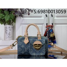 [88factory] 루이비통 나노 스피디 M82950 16*7.5*10cm 데님 LOUIS VUITTON