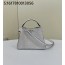 [니콜] 펜디 피카부 큐빅 숄더백 실버 20*11*15cm Fendi