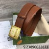 구찌 모노그램 1921 스퀘어 버클 브라운 벨트 3컬러 3.5cm Gucci