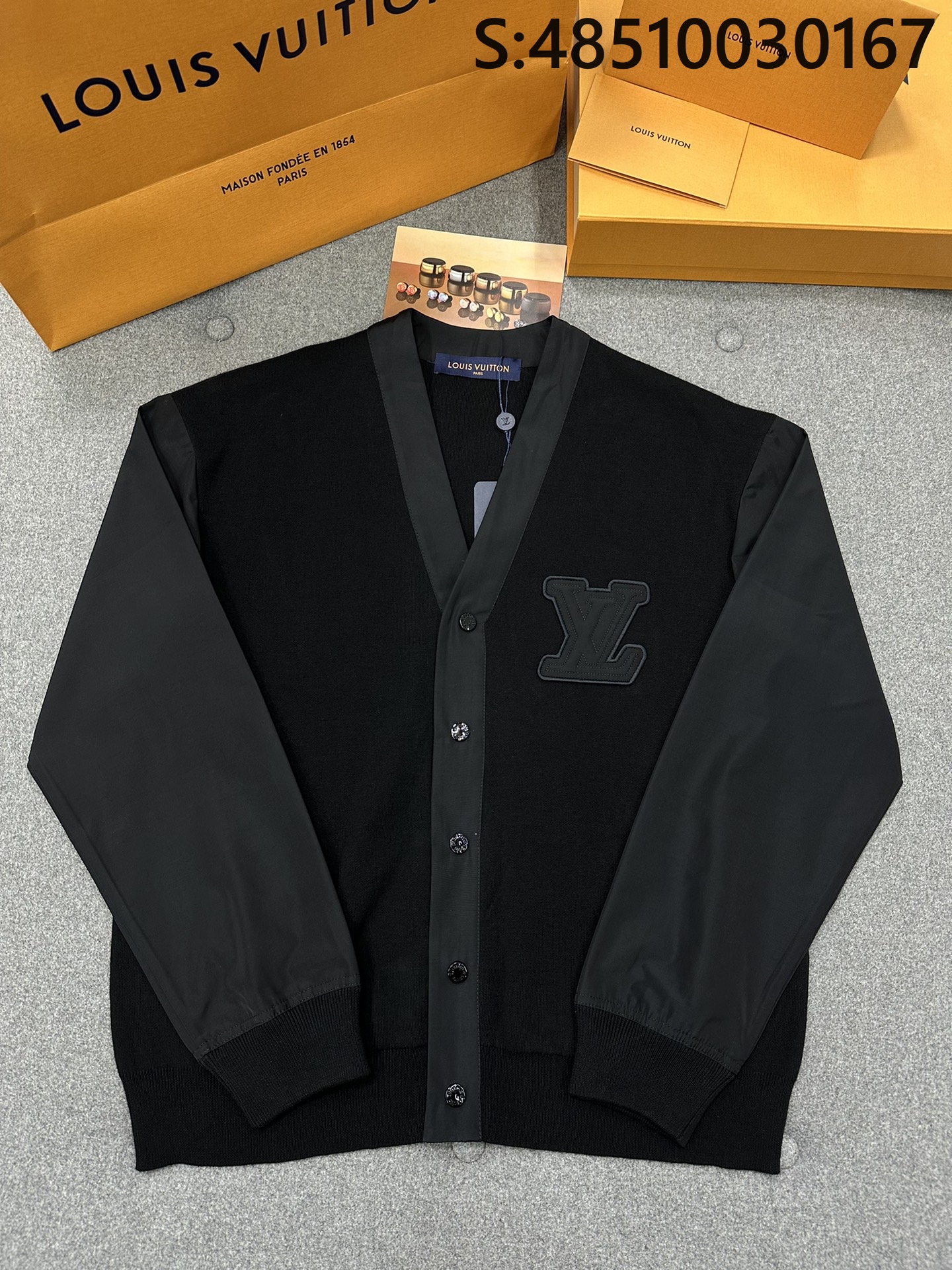 TJ공장 루이비통 23SS 배색 이음 가디건 LOUIS VUITTON