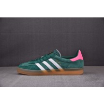 【纯原】AD Oiginals Gazelle Indoor Ieather-Trimmed Suede 绿白 IG5929