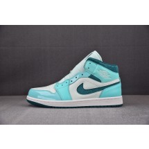 [CJ]에어 조던 1 미드 WMNS Air Jordan 1 Mid Bleached Turquoise 블리치 터키석 DZ3745-300