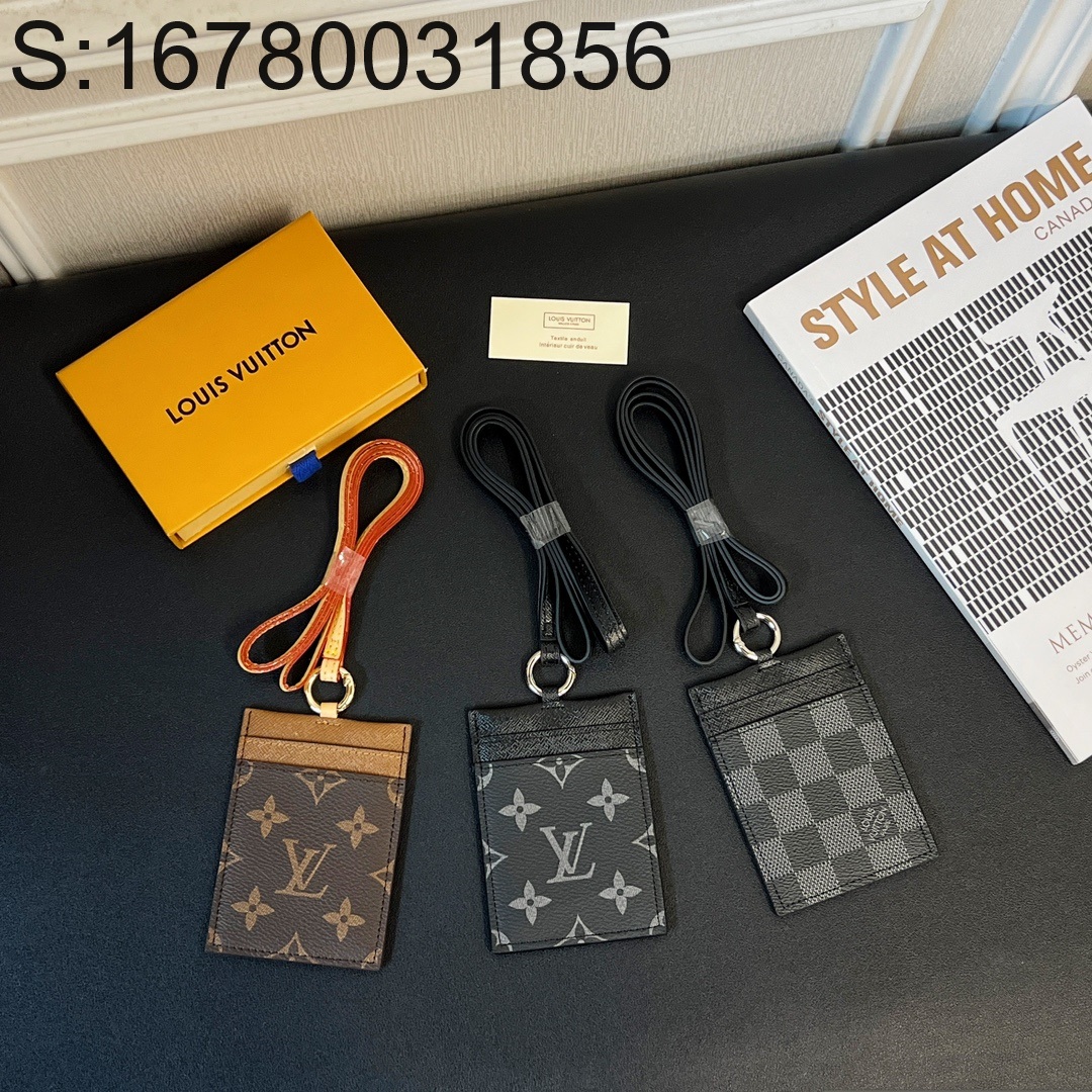 AGG 루이비통 사원증 케이스 카드 목걸이 3컬러 LOUIS VUITTON