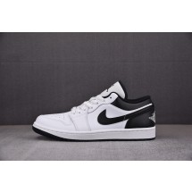 【CJ】Air Jordan 1 Low“White Black”白黑 553558-132