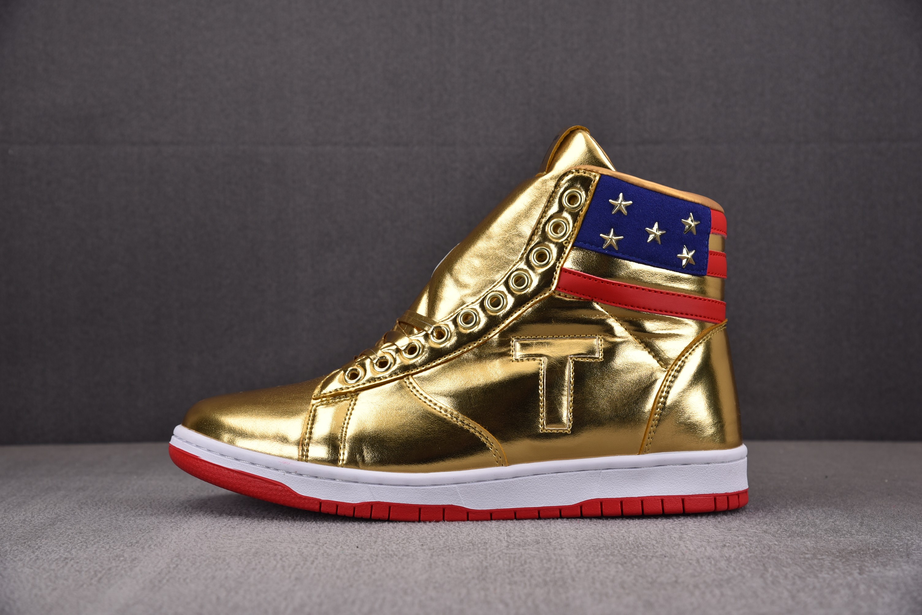 36-46 【DG】Air Jordan 1 x TRUMP 金色 PKTLP001