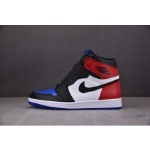 【DG】Air Jordan 1 Retro High OG Top 3 鸳鸯拼色 白蓝红 555088-026