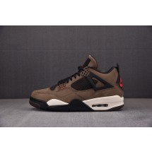 【KW绿X】Travis Scott x Air Jordan 4 Retro 深棕摩卡