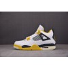 【Y3】WMNS Air Jordan4 Retro“Vivid Sulfur”白黑黄 AQ9129-101