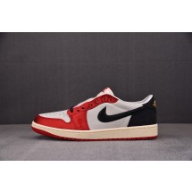 【H12】Trophy Room x AJ 1 Low OG“Away”白黑红 FN0432-100