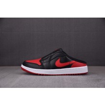 【CJ】Air Jordan 1 Mule“Bred”黑红脚趾 一脚蹬 FJ1214-001