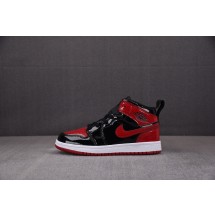 에어 조던 1 미드 Air Jordan 1 Mid（GS）아동 검빨 640734-074