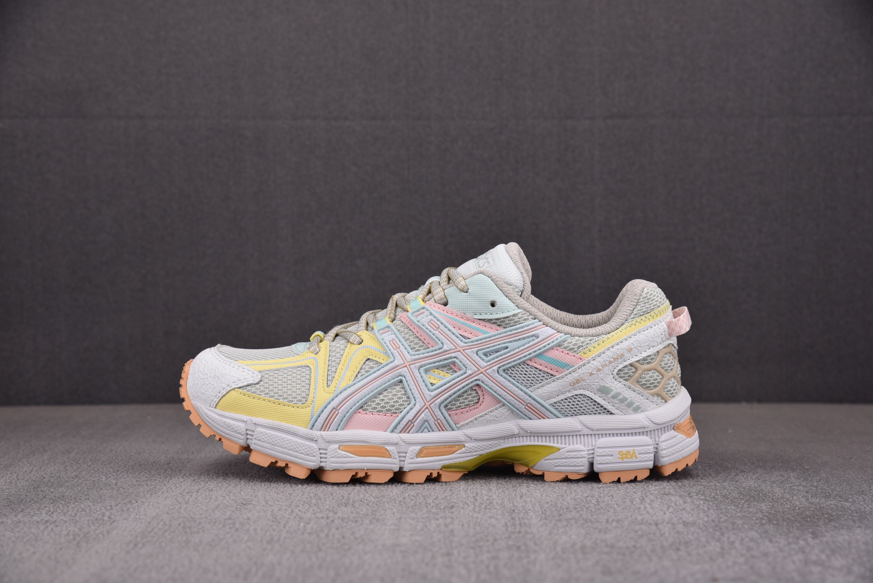 Asics Gel-Kahana 8 浅蓝灰黄 1012A978-020 아식스