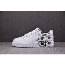 【G】CDG x Supreme x NK AF 1 Supreme Comme Des Garcons Shirt 三方联名 白黑涂鸦 923044-100