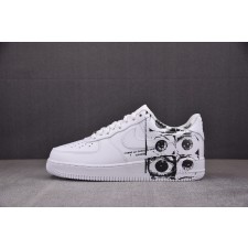 【G】CDG x Supreme x NK AF 1 Supreme Comme Des Garcons Shirt 三方联名 白黑涂鸦 923044-100