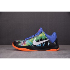 【H12】NK Zoom Kobe 5 Protro EYBL 黑蓝绿 CZ6190-900