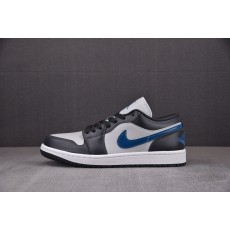 【CJ】Air Jordan 1 Low 黑灰蓝 DC0774-040