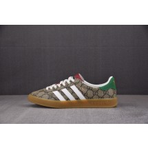 【NEW R】Adidas x Gucci Gazelle 乌木色 아디다스 구찌