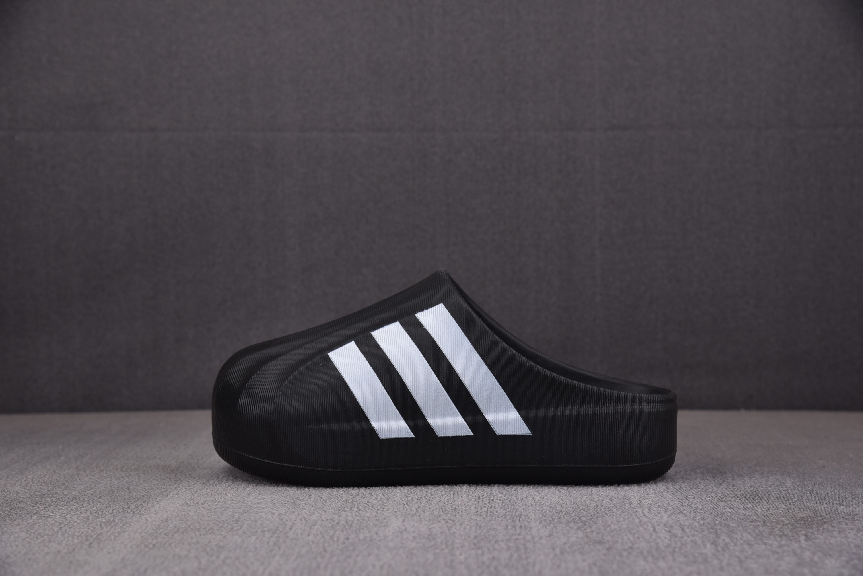 Adidas Originals AdiFOM Superstar EVA包头拖鞋 黑白 IG8277 아디다스