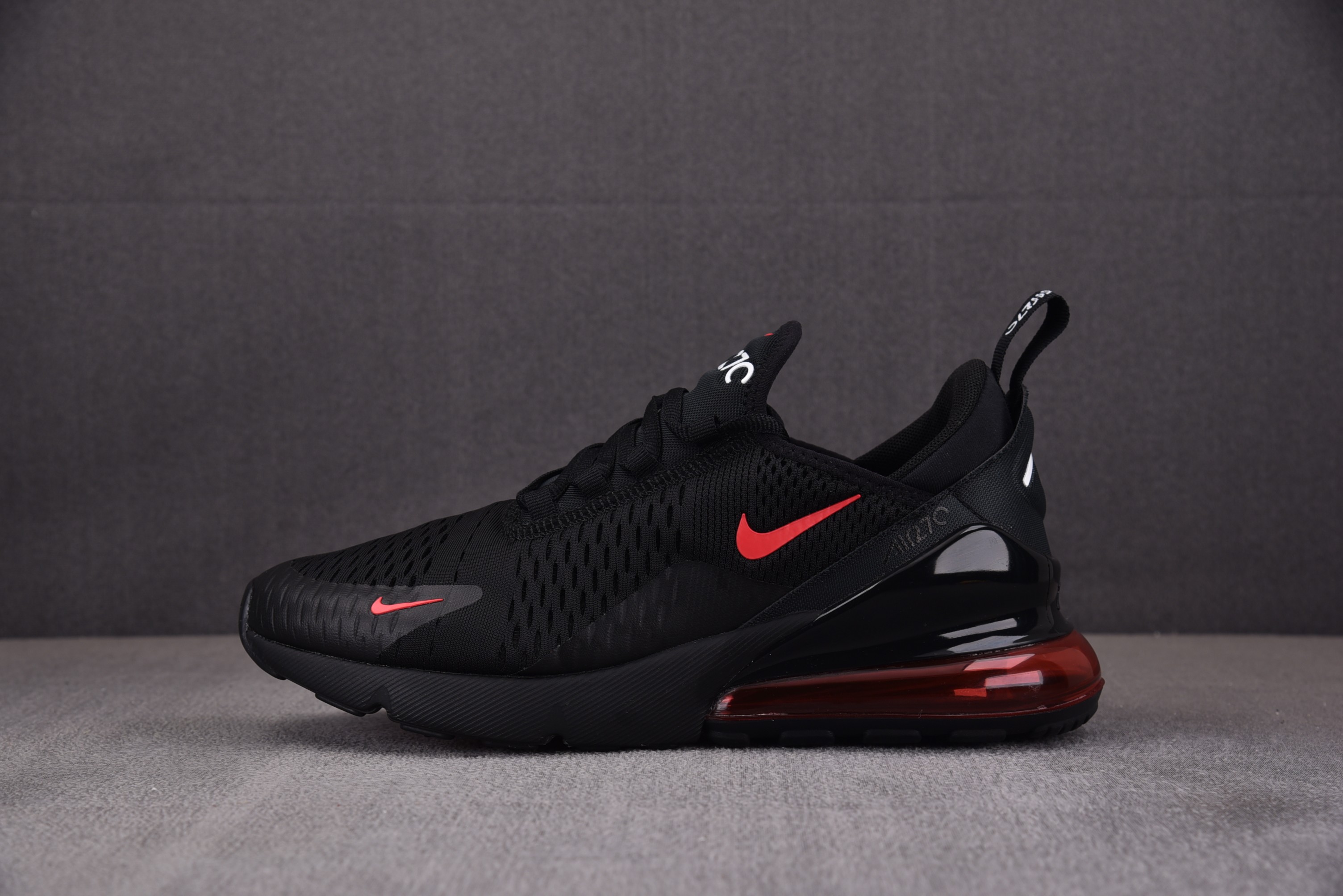 【TOP】NK Air Max 270 气垫 黑红 DR8616-002