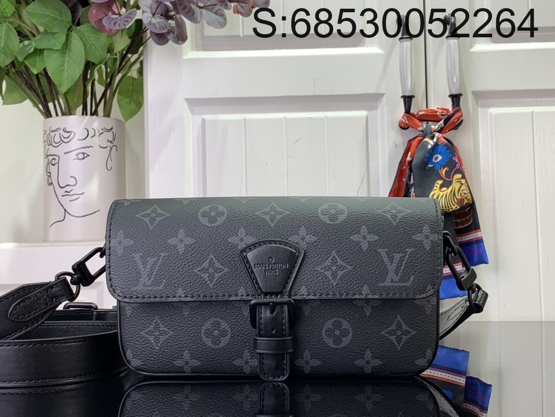 [88factory] 루이비통 몽수리 웨어러블 월릿 크로스백 M83567 22*12*6cm 블랙 LOUIS VUITTON