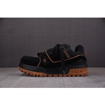 【BQ】LOUIS VUITTON Trainer Maxxi 路易威登 小胖丁 黑色 루이비통