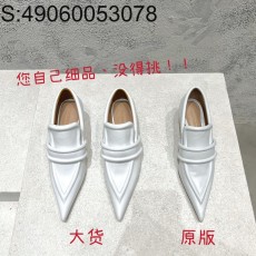 [DEGD] 보테가베네타 소가죽 펌프스  힐 화이트 4.5cm bottegaveneta