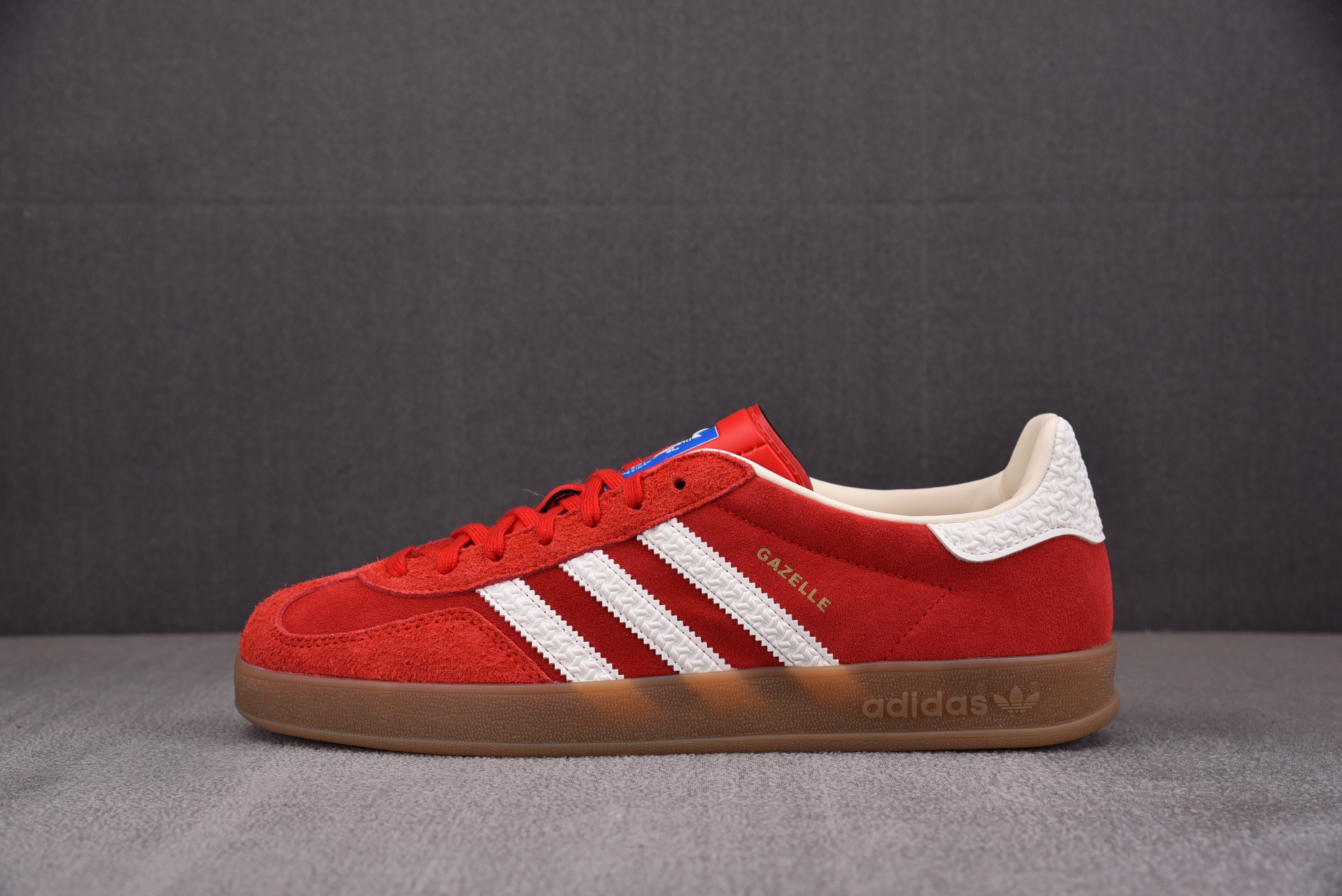 【M】AD Originals Gazelle Indoor 红白 IF1808