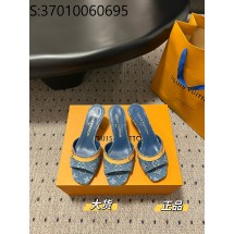 [GD5002] 루이비통 24SS 네오 리바이벌 데님 뮬 샌들 1ACIZ9 LOUIS VUITTON