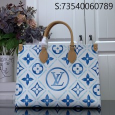 [88factory] 루이비통 온더고 MM M11262 35*27*14cm 블루 LOUIS VUITTON