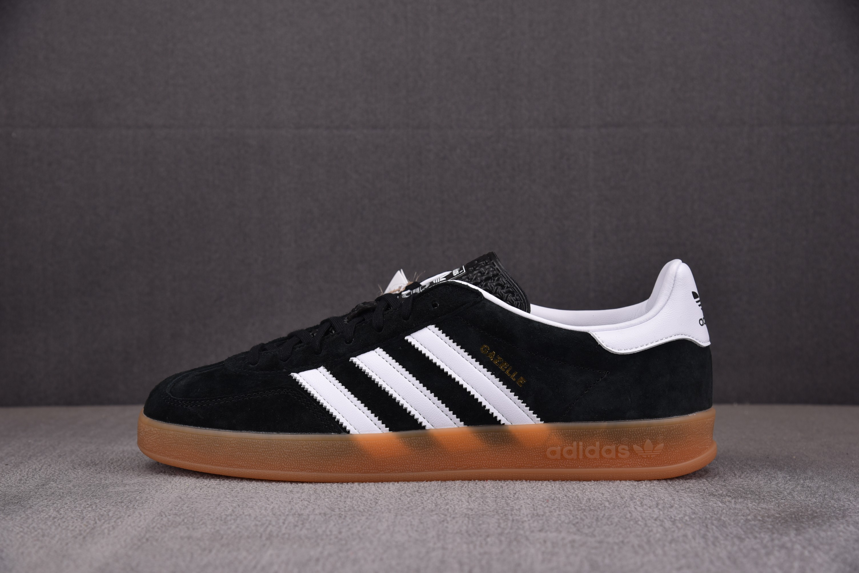 【M】AD Originals Gazelle Indoor 乌黑 H06259